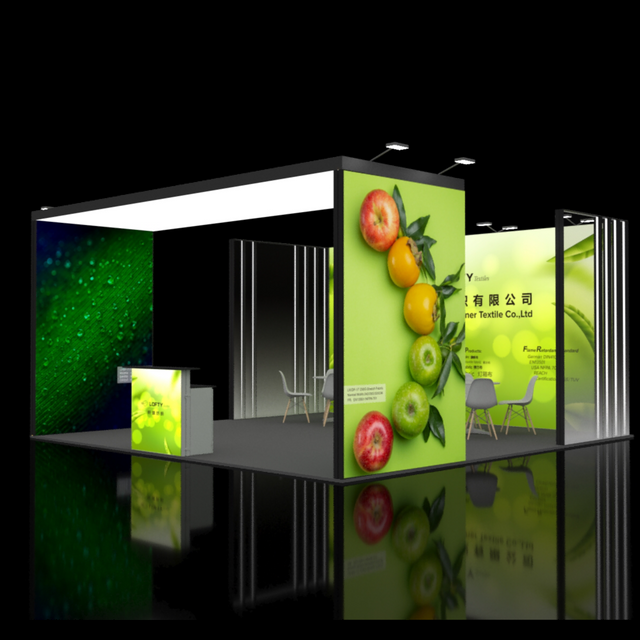 Eco-friendly Fashion Design Presentation Booth Setup System 6*6m