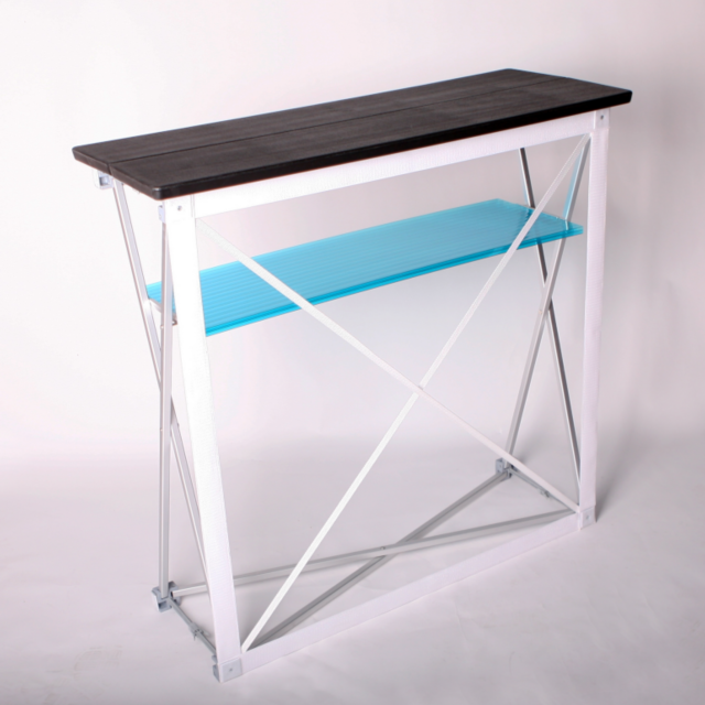 Square Pop Up Display Counter (Plastic Table)