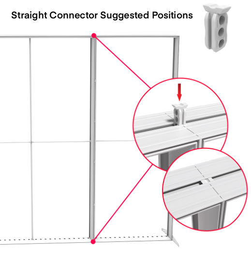 straight connector