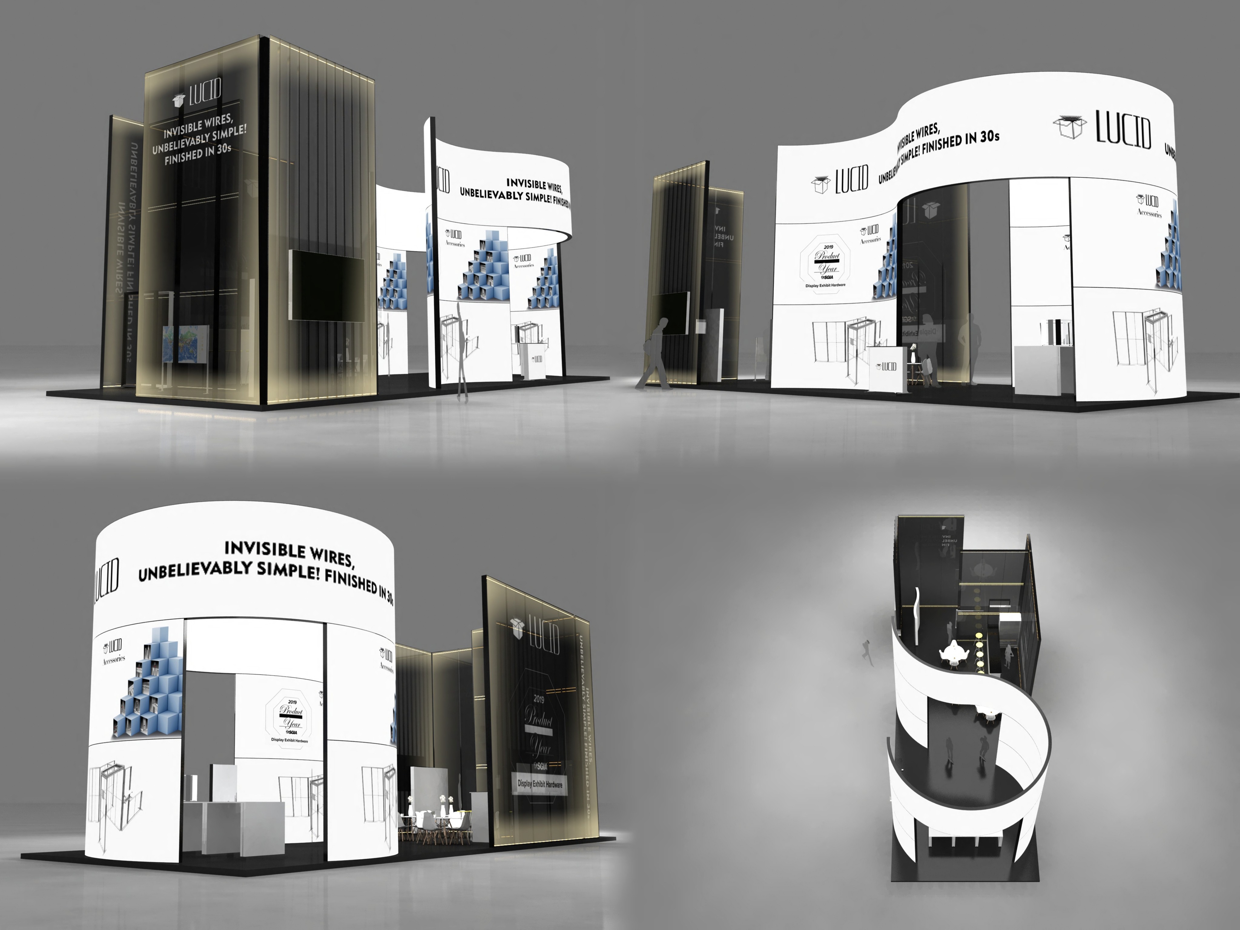 customized design pop-up shop booth set-up system 10