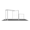 Indoor Easy To Dismantle Event Booth Setup System 3*6m