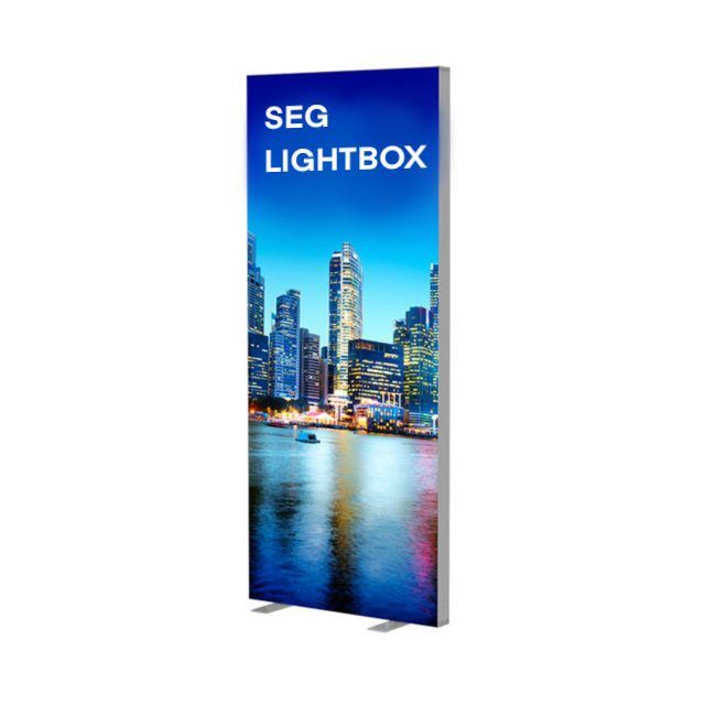 Thin Profile Double-sided LED Light Box Advertising Displays 9