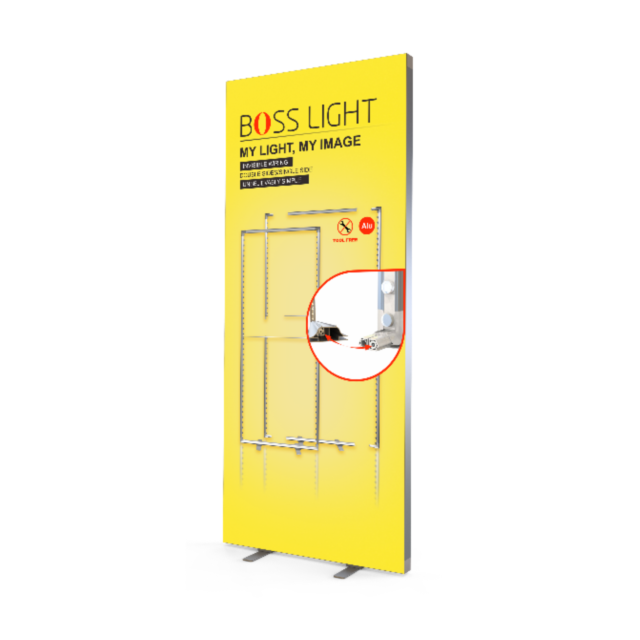 Thin Profile Double-sided LED Light Box Advertising Displays