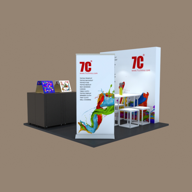 Creative Popup Store Booth Set-up System For Information Sharing