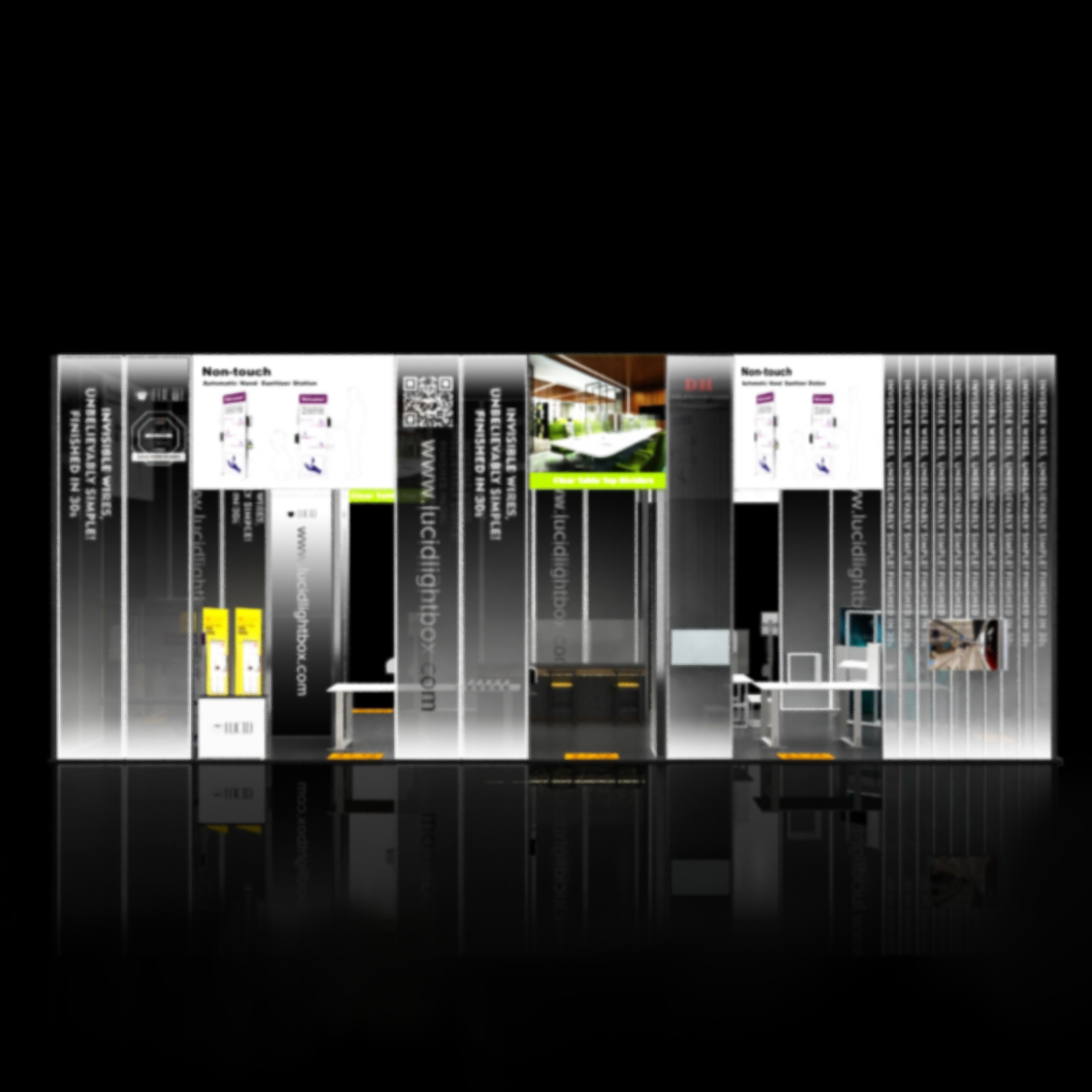 commercial customized design pop-up shop booth setup system 3