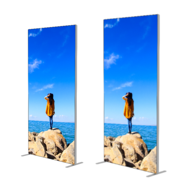 Advertising Portable Aluminum Foldable display Stand 