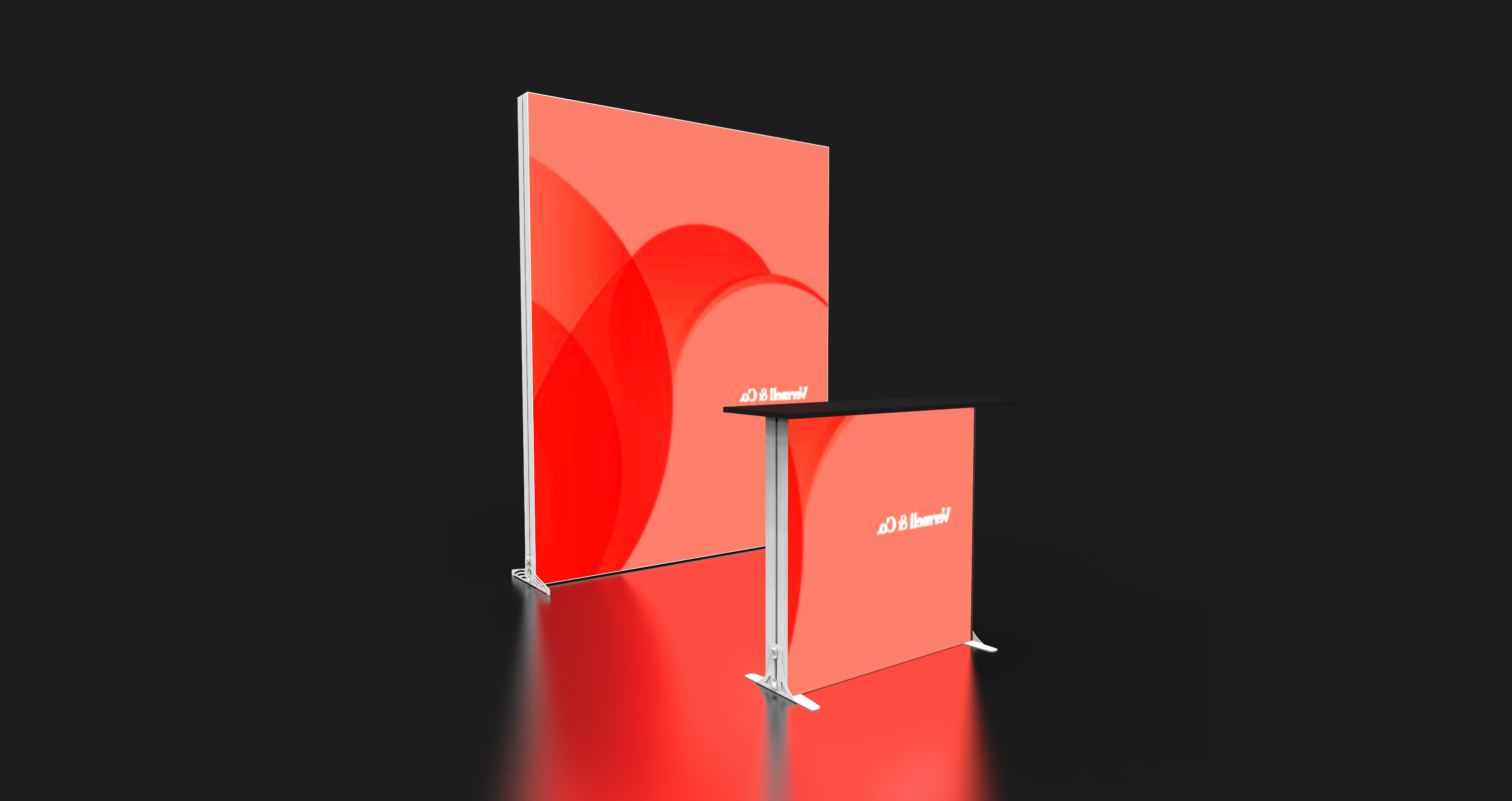 indoor trade show conveniently booth setup system 3