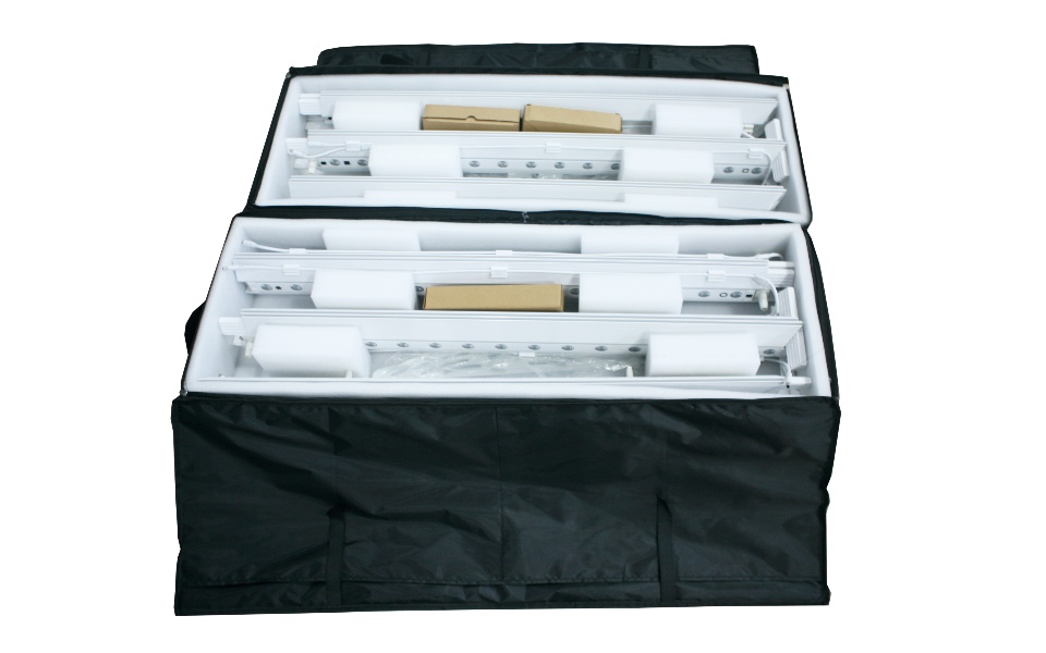 Removable Backlit Wall PVC Led Light Box for Hotel Signage bag
