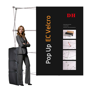 Portable Aluminum foldable commerical pop up wall 